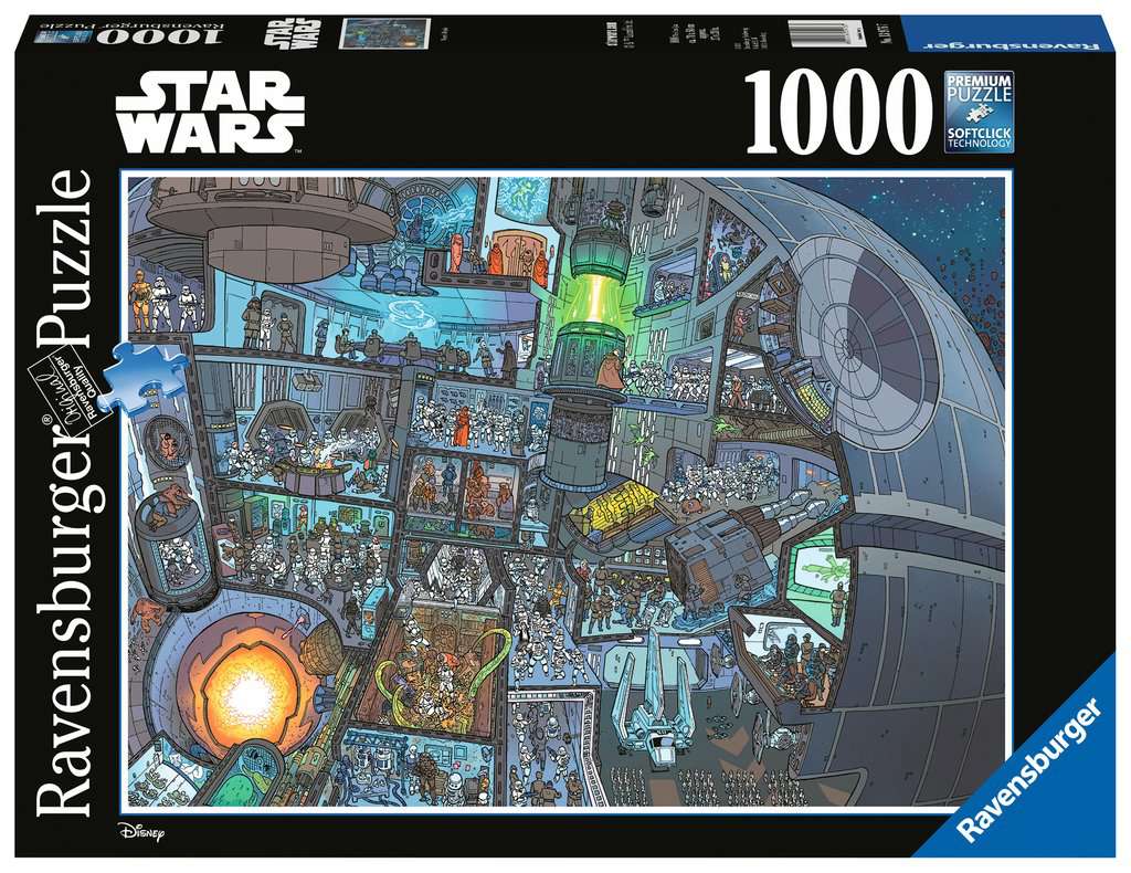 Ravensburger Star Wars : Where's Wookie? 1000 Piece Puzzle image 0